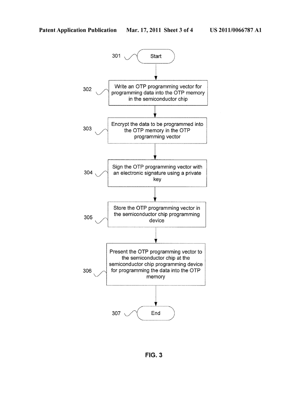 METHOD AND SYSTEM FOR SECURELY PROGRAMMING OTP MEMORY - diagram, schematic, and image 04