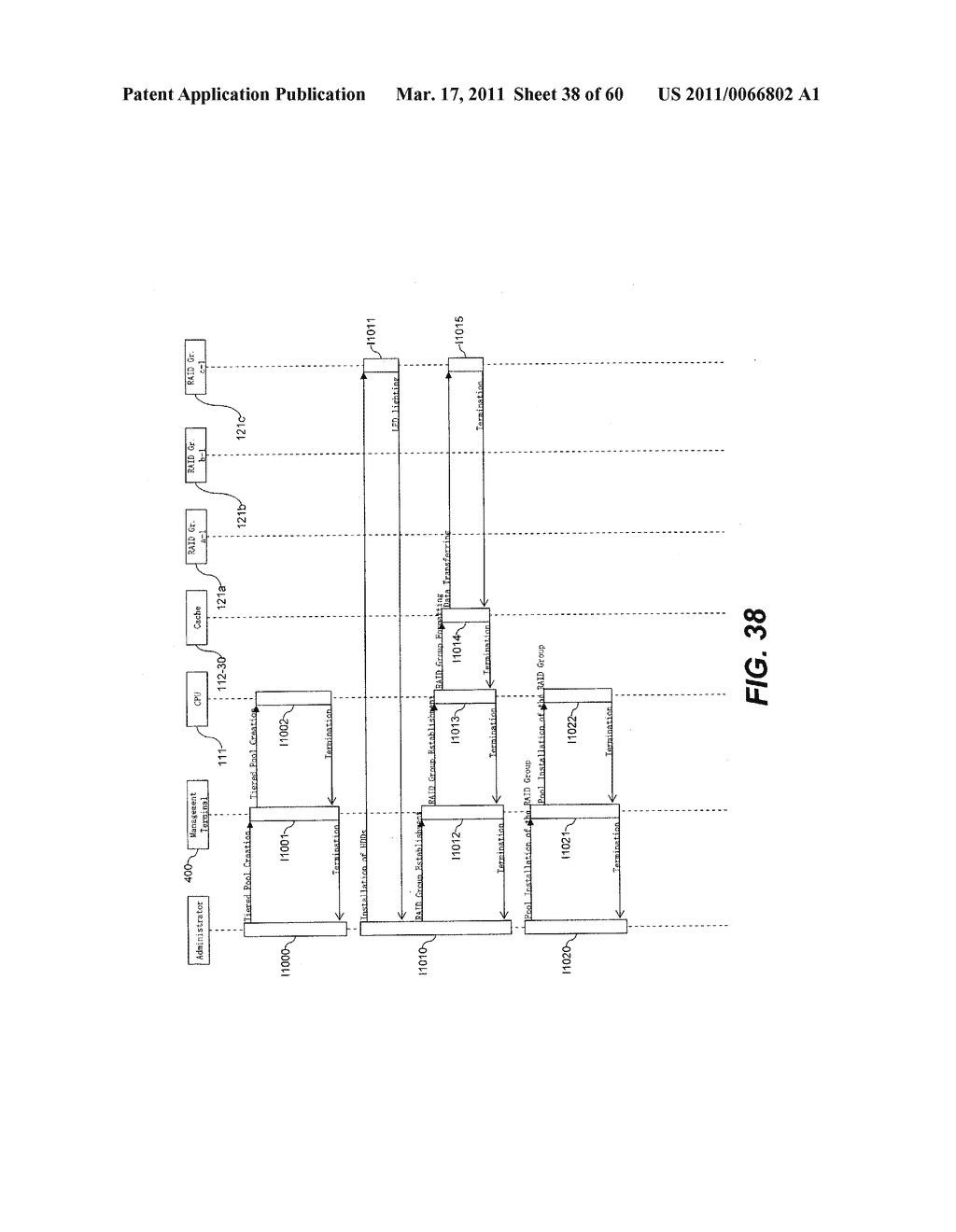 DYNAMIC PAGE REALLOCATION STORAGE SYSTEM MANAGEMENT - diagram, schematic, and image 39