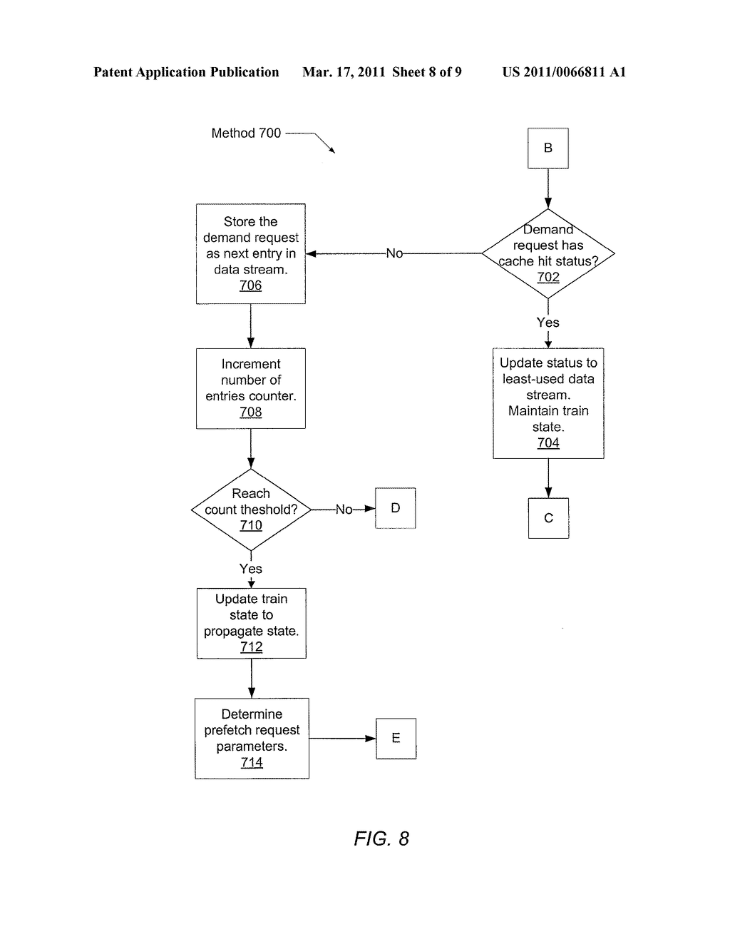 STORE AWARE PREFETCHING FOR A DATASTREAM - diagram, schematic, and image 09