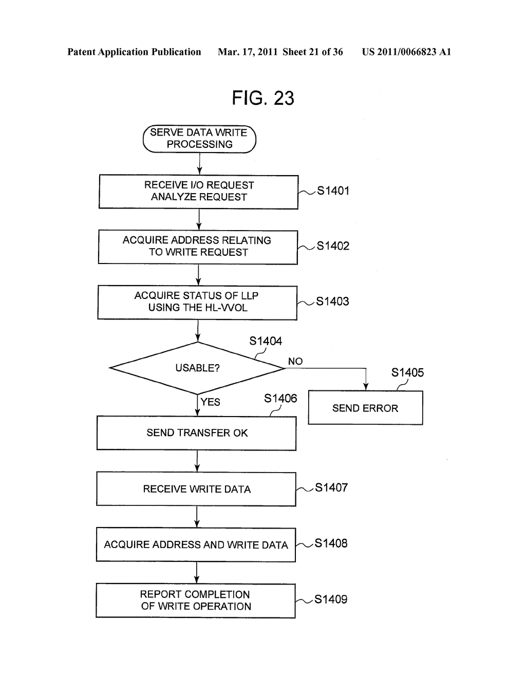 COMPUTER SYSTEM PERFORMING CAPACITY VIRTUALIZATION BASED ON THIN PROVISIONING TECHNOLOGY IN BOTH STORAGE SYSTEM AND SERVER COMPUTER - diagram, schematic, and image 22