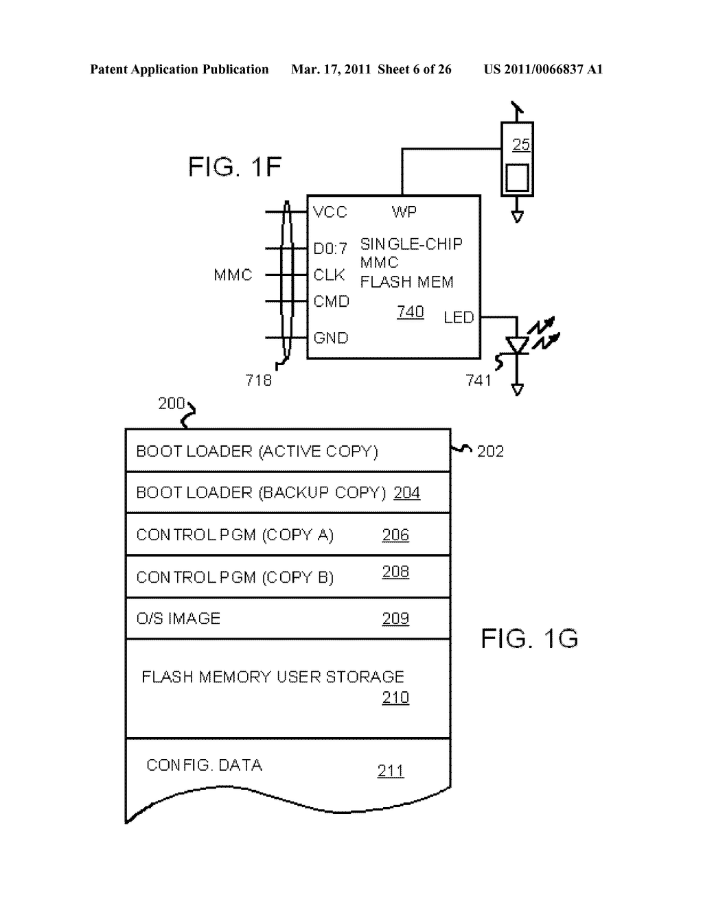 Single-Chip Flash Device with Boot Code Transfer Capability - diagram, schematic, and image 08