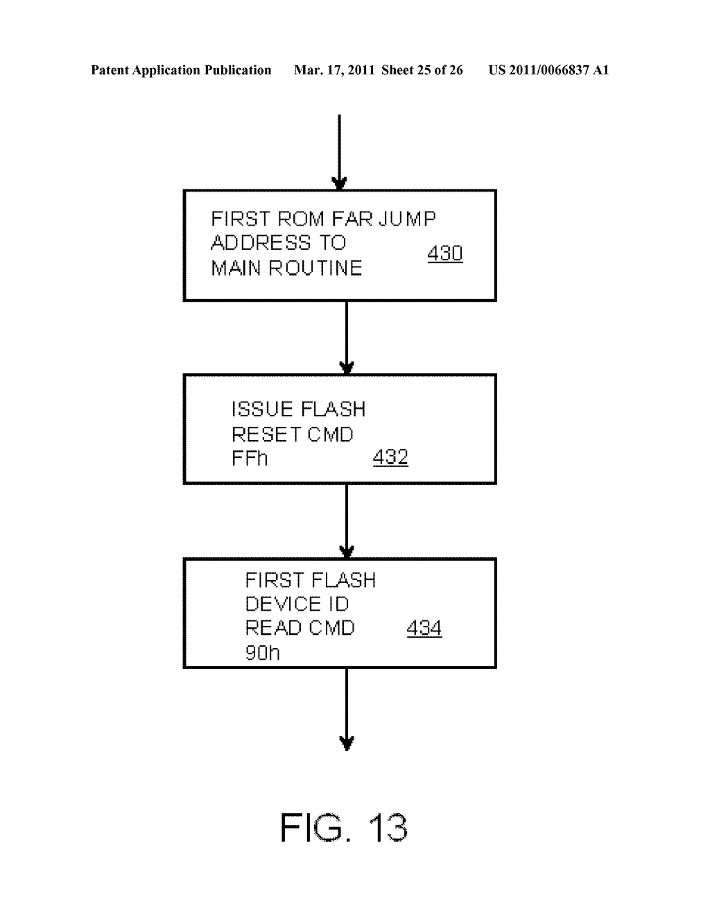 Single-Chip Flash Device with Boot Code Transfer Capability - diagram, schematic, and image 27