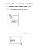 Method and apparatus for accessing and managing a multi-layered virtual server by deploying web folder tree diagram and image