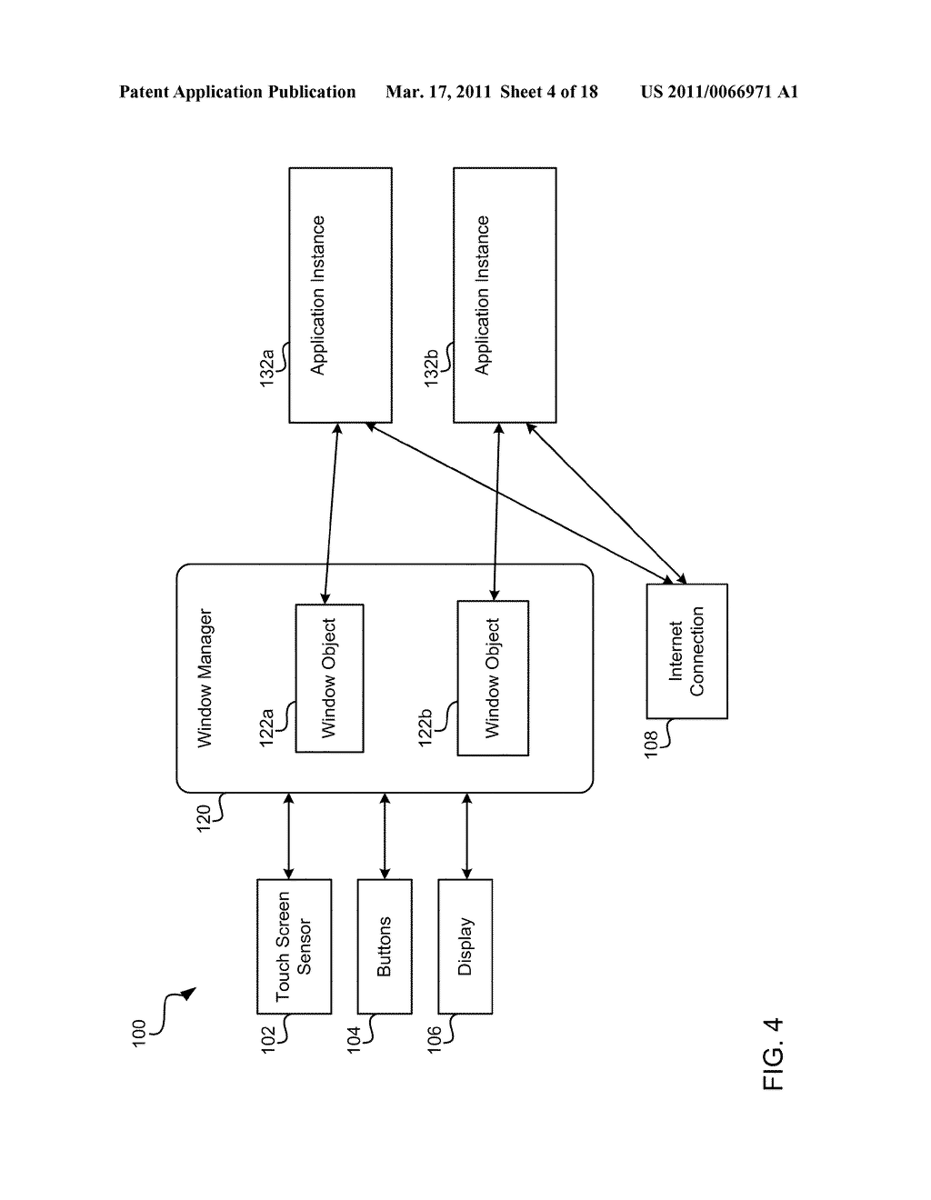 METHOD AND APPARATUS FOR PROVIDING APPLICATION INTERFACE PORTIONS ON PERIPHERAL COMPUTING DEVICES - diagram, schematic, and image 05