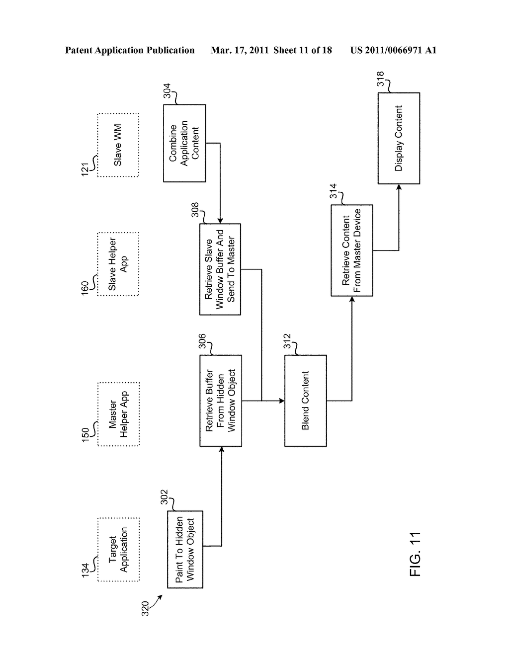 METHOD AND APPARATUS FOR PROVIDING APPLICATION INTERFACE PORTIONS ON PERIPHERAL COMPUTING DEVICES - diagram, schematic, and image 12