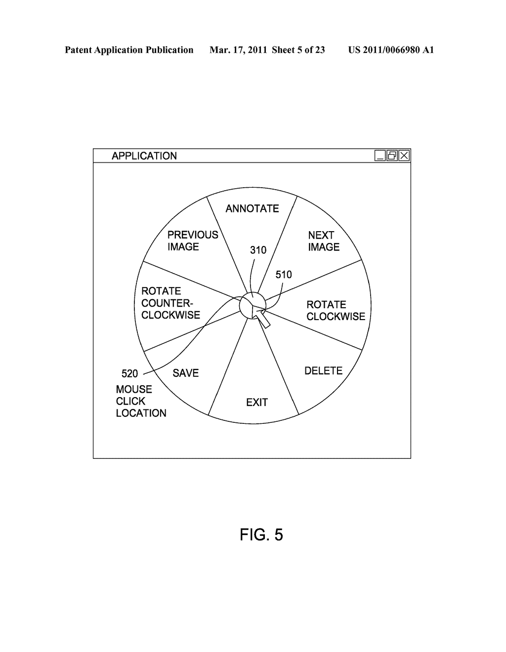 PLACEMENT OF ITEMS IN RADIAL MENUS - diagram, schematic, and image 06