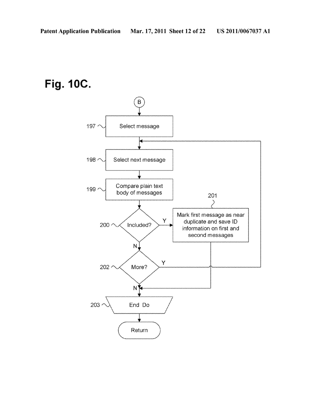 System And Method For Processing Message Threads - diagram, schematic, and image 13