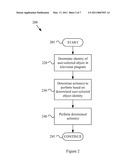 SYSTEM AND METHOD IN A TELEVISION SYSTEM FOR PROVIDING ADVERTISING INFORMATION ASSOCIATED WITH A USER-SELECTED OBJECT IN A TELEVISION PROGRAM diagram and image