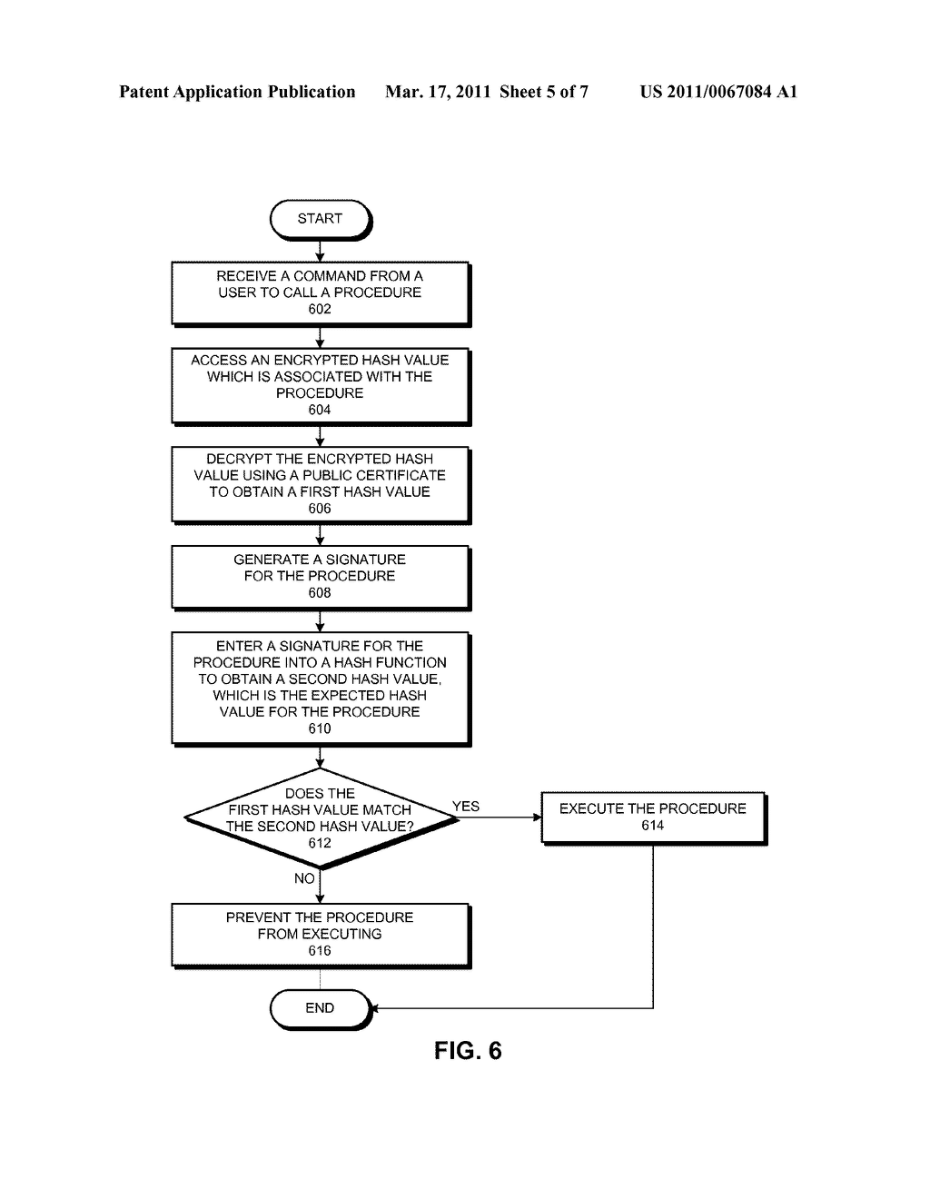 METHOD AND APPARATUS FOR SECURING A DATABASE CONFIGURATION - diagram, schematic, and image 06