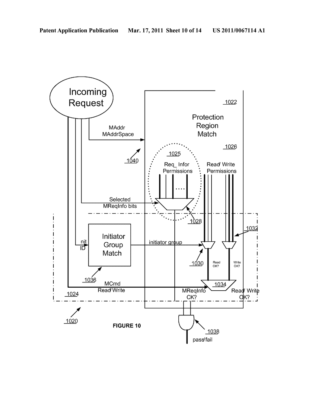 METHODS AND APPARATUS FOR A CONFIGURABLE PROTECTION ARCHITECTURE FOR ON-CHIP SYSTEMS - diagram, schematic, and image 11