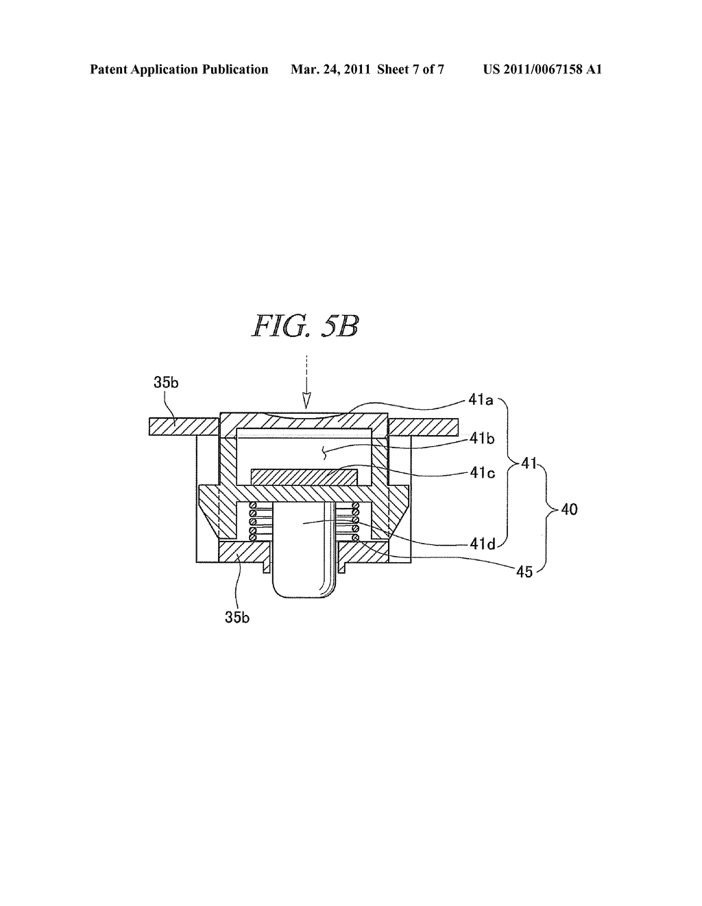 OPENING/CLOSING APPARATUS AND HELMET INCLUDING THE SAME - diagram, schematic, and image 08