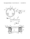 Magnetic Sink Flange Retainer and Method diagram and image