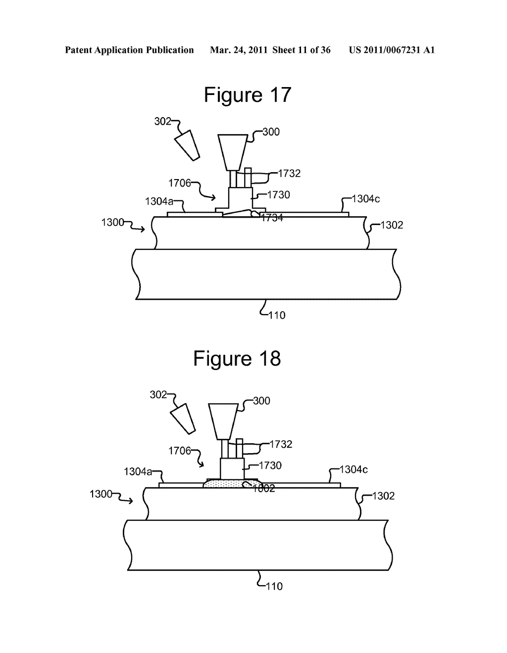 ATTACHMENT OF AN ELECTRICAL ELEMENT TO AN ELECTRONIC DEVICE USING A CONDUCTIVE MATERIAL - diagram, schematic, and image 12