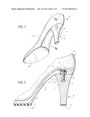 TRANSITIONAL SHOE WITH SCREW-ON HEEL diagram and image