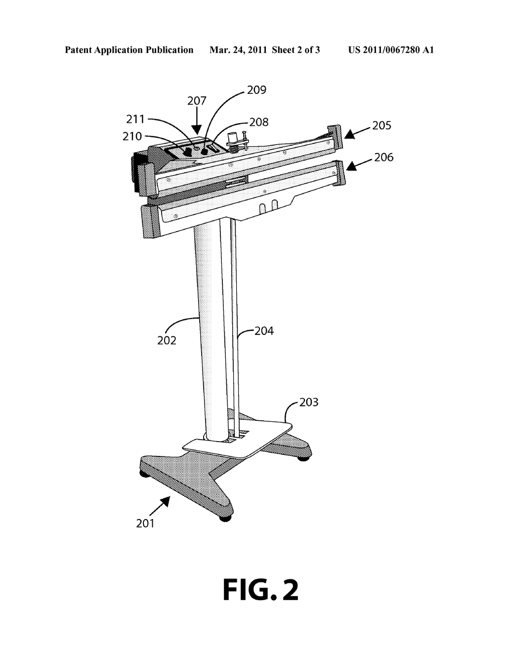 BANNER HEM SEALING APPARATUS FOR USE WITH IMPULSE SEALER AND METHOD OF USING THE SAME - diagram, schematic, and image 03