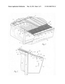 Supported mesh debris preclusion system for gutters diagram and image