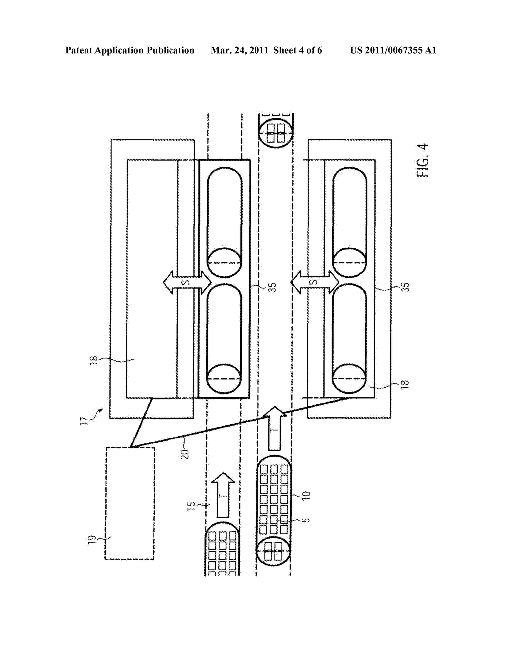 MACHINE AND METHOD FOR PACKAGING AND HIGH-PRESSURE TREATMENT OF PRODUCTS - diagram, schematic, and image 05