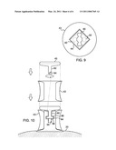 Dally Post with Removable Cap and Sleeveless Dally Device diagram and image