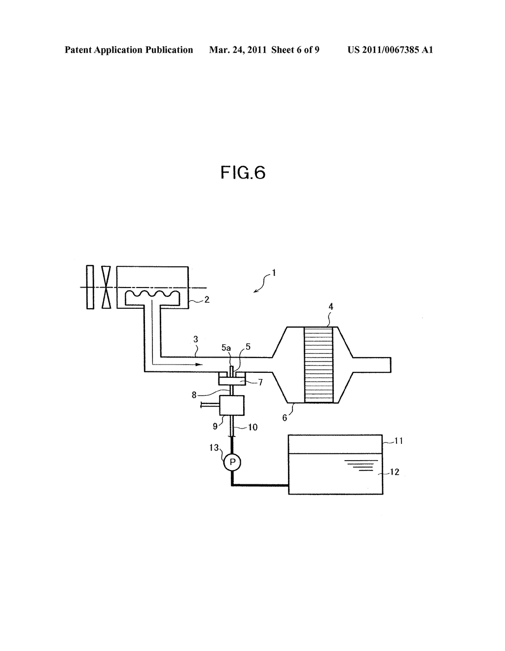 EXHAUST EMISSION PURIFYING APPARATUS FOR INTERNAL COMBUSTION ENGINE - diagram, schematic, and image 07