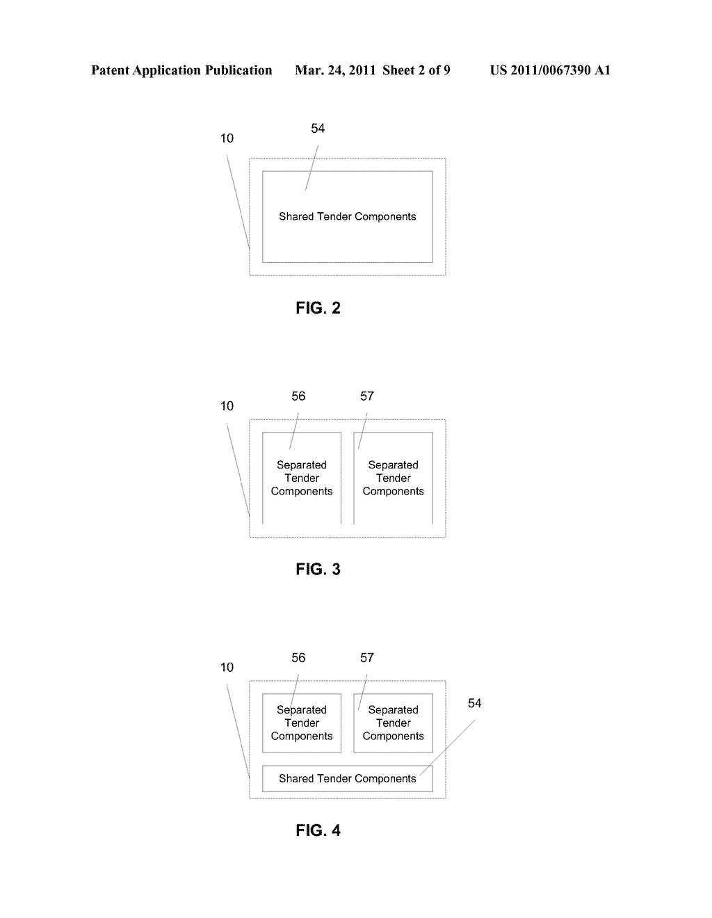 MOBILE DIESEL POWER SYSTEM WITH SEPARATED ENGINE AND EXHAUST - diagram, schematic, and image 03