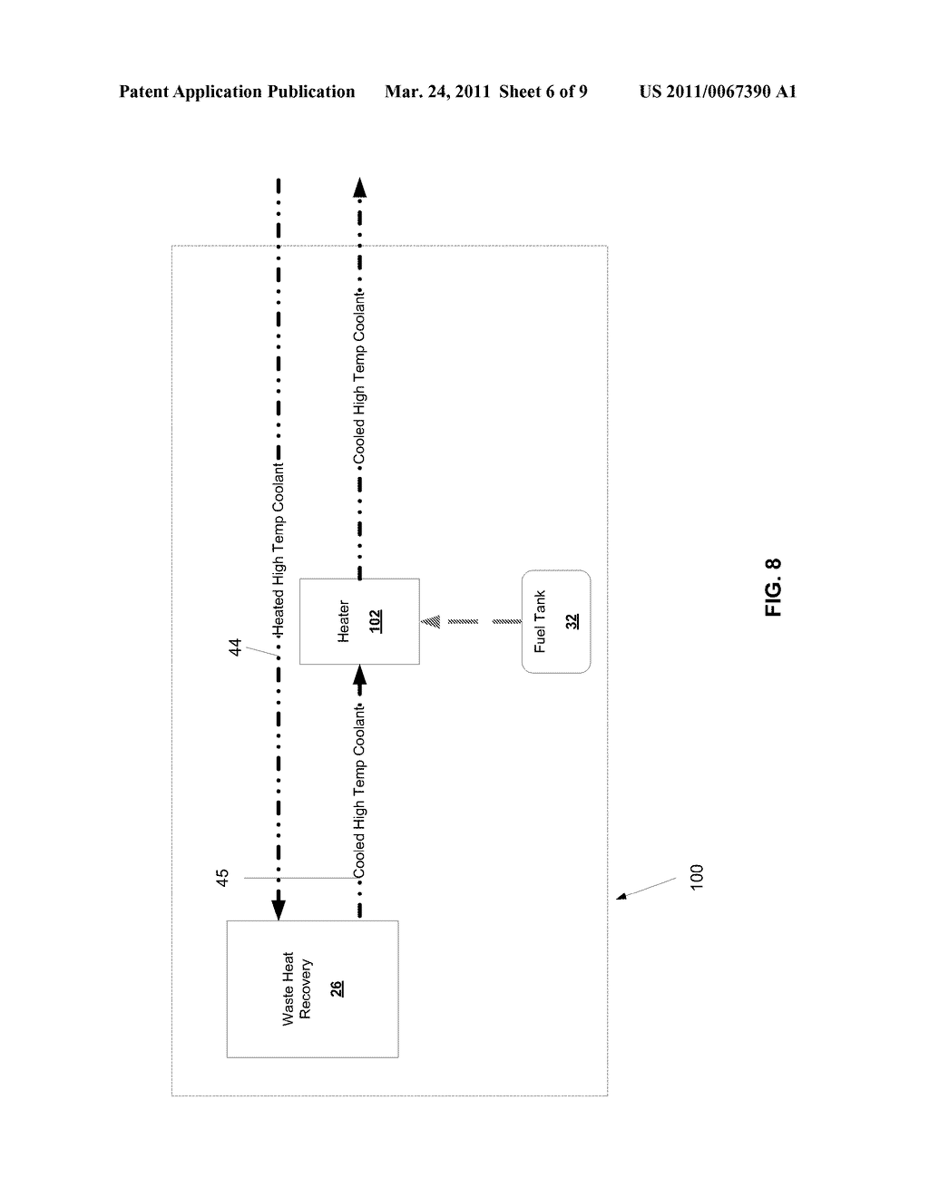 MOBILE DIESEL POWER SYSTEM WITH SEPARATED ENGINE AND EXHAUST - diagram, schematic, and image 07