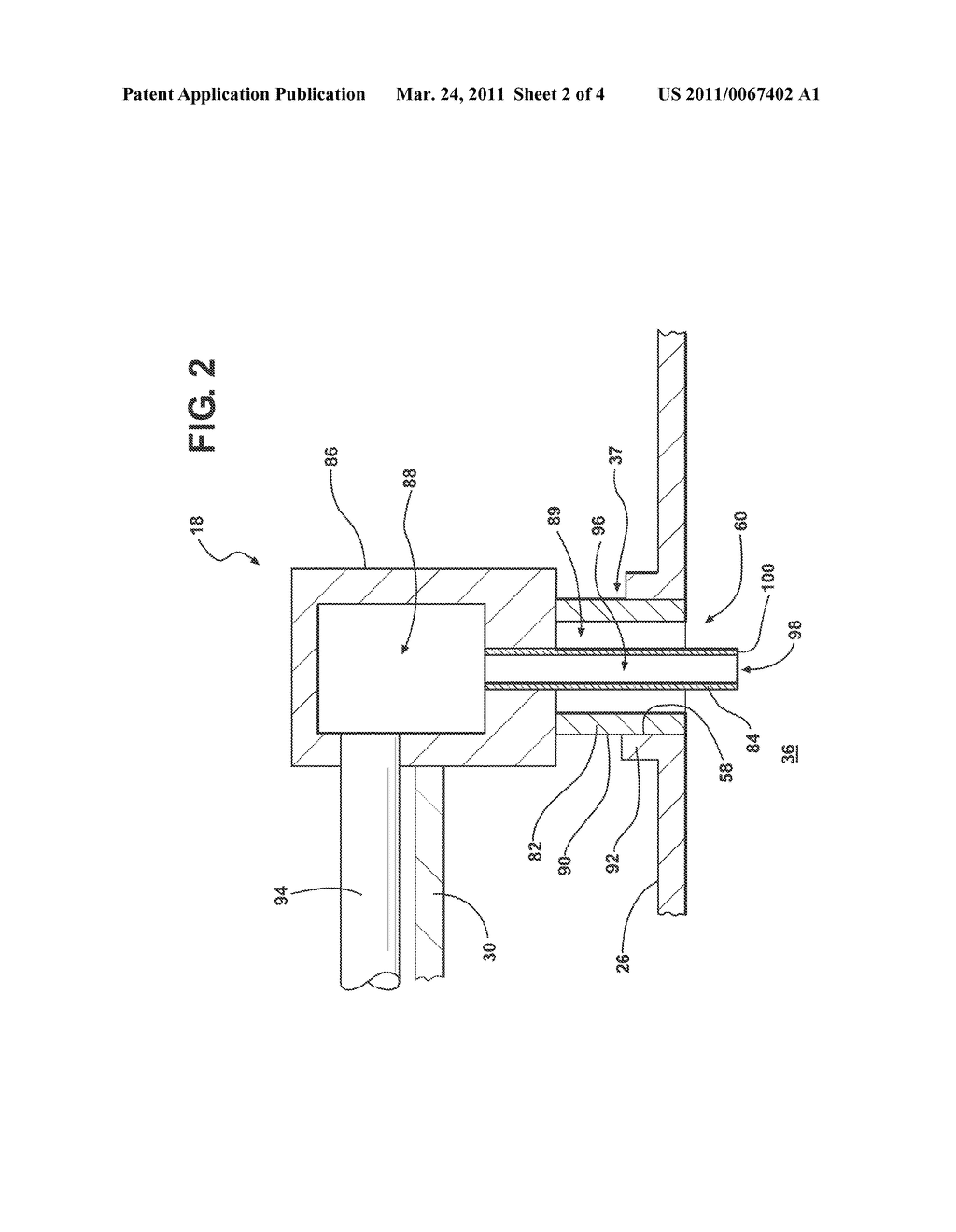 Fuel Nozzle Assembly for Use in a Combustor of a Gas Turbine Engine - diagram, schematic, and image 03