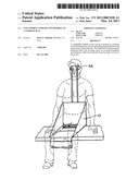 Collapsible cooler convertible to a stadium seat diagram and image