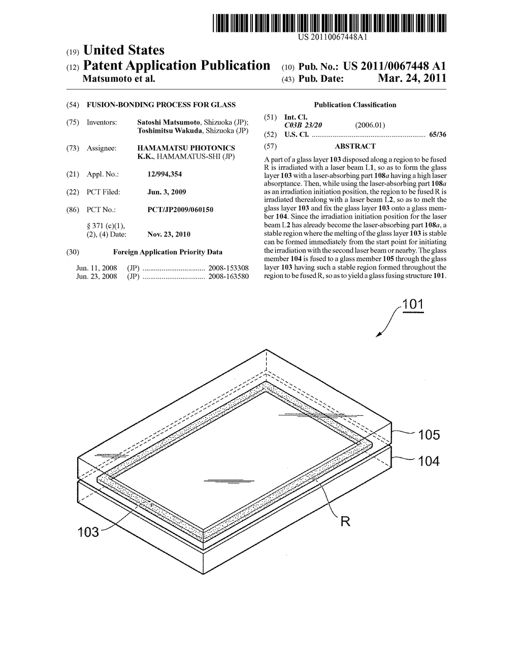 FUSION-BONDING PROCESS FOR GLASS - diagram, schematic, and image 01