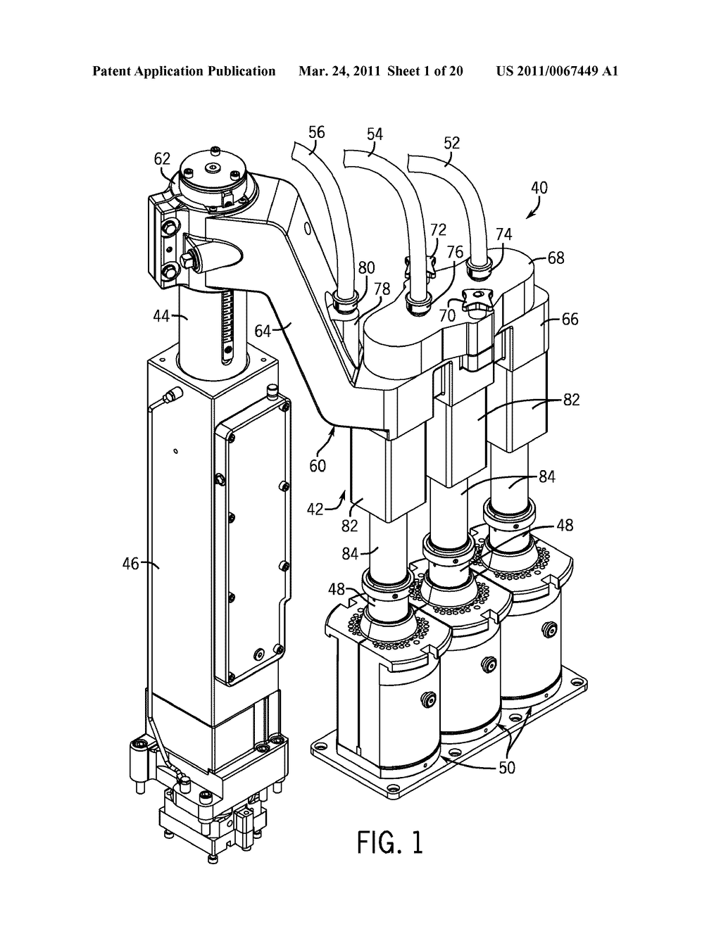 Long Stroke Blow Head Mechanism - diagram, schematic, and image 02