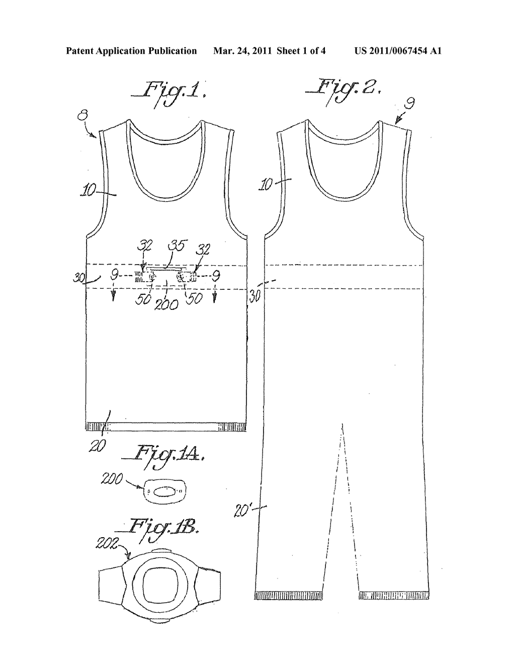 WEARABLE ARTICLE WITH BAND PORTION ADAPTED TO INCLUDE TEXTILE-BASED ELECTRODES AND METHOD OF MAKING SUCH ARTICLE - diagram, schematic, and image 02
