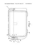 Lock, particularly for suitcases, trunks and the like diagram and image