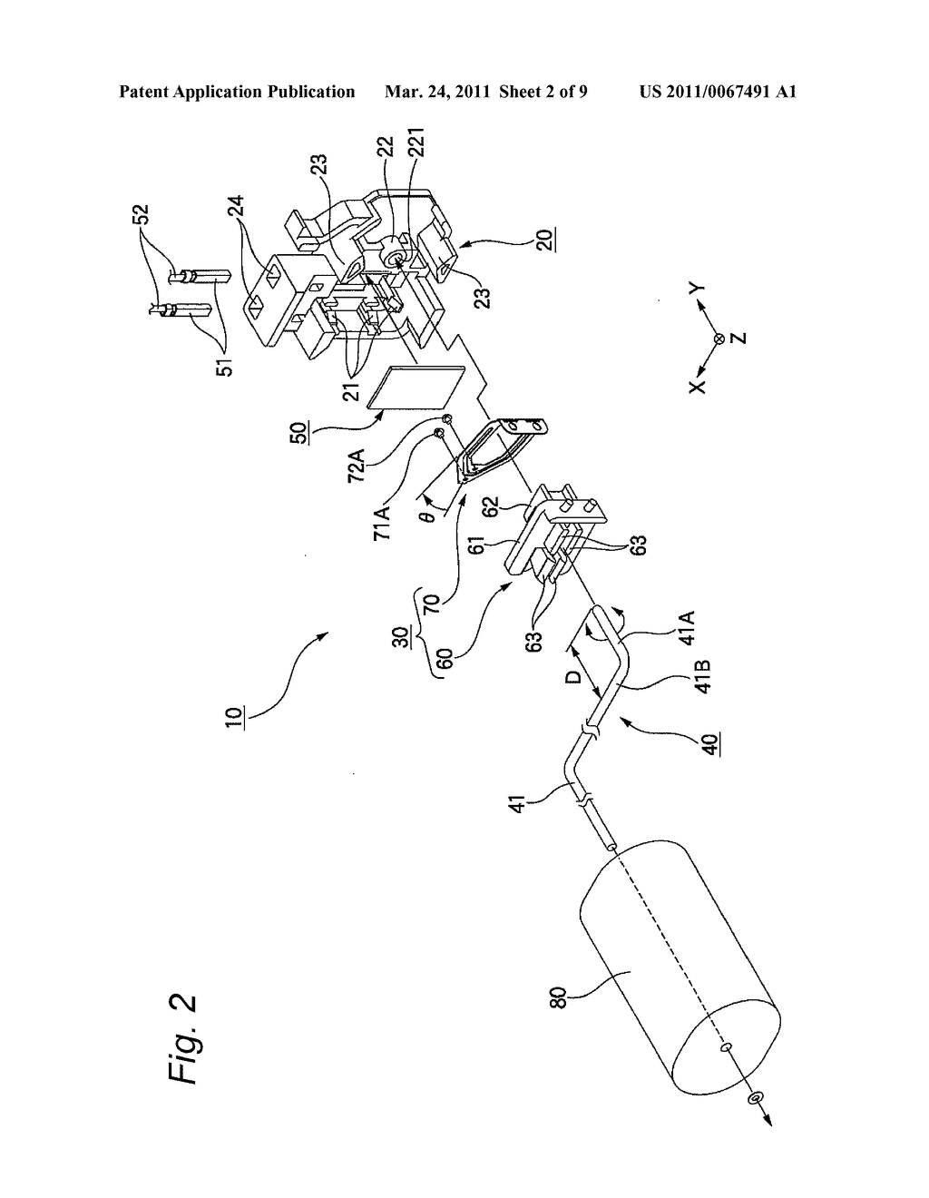 ASSEMBLY STRUCTURE OF LIQUID LEVEL DETECTING APPARATUS AND LIQUID LEVEL DETECTING APPARATUS - diagram, schematic, and image 03