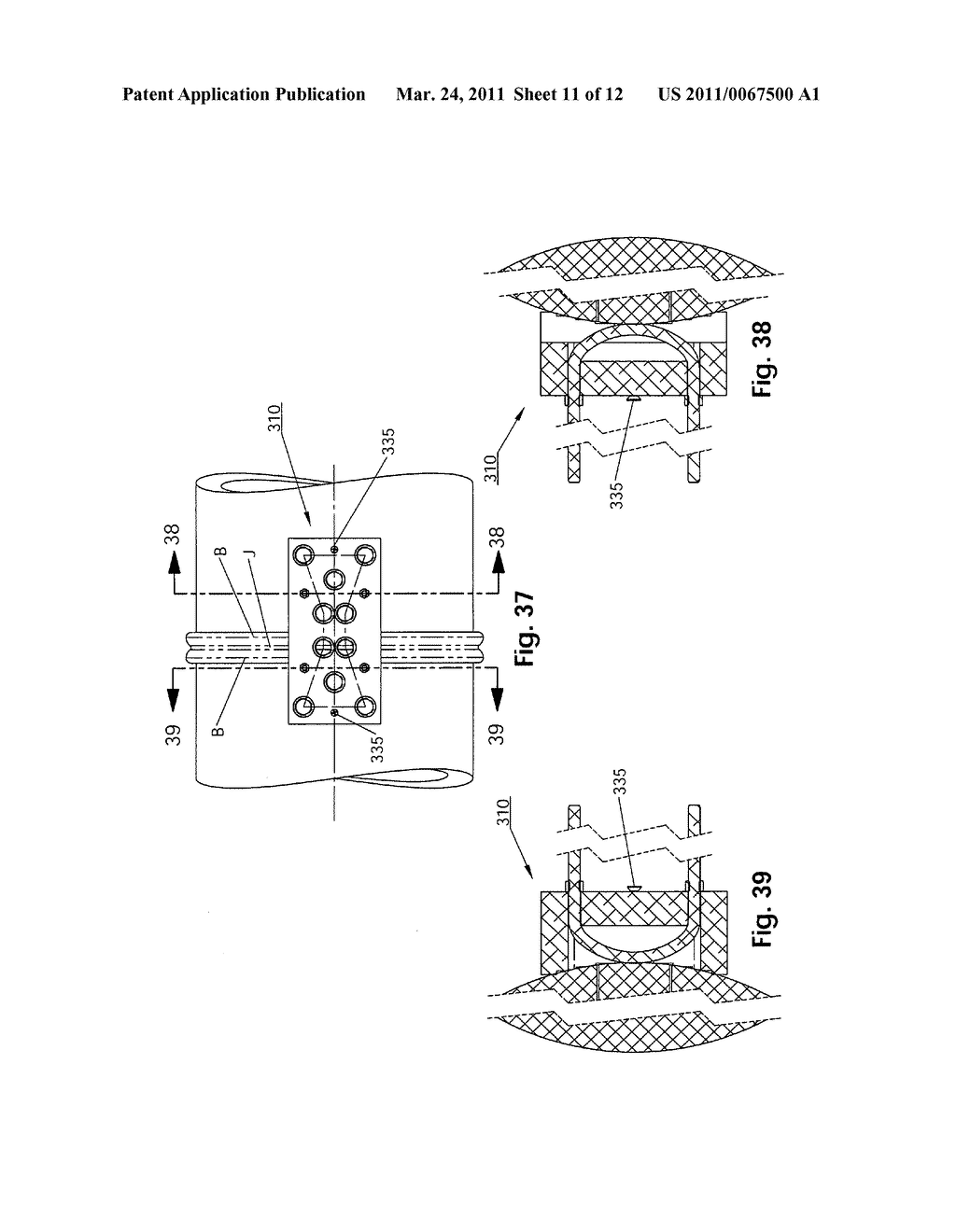 Method and template for producing a tensile test coupon - diagram, schematic, and image 12