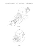 ECCENTRIC VIBRATING AMPLITUDE DEVICE OF A VIBRATOR diagram and image