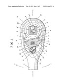 Ratchet wrench handle diagram and image