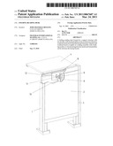 FOLDING READING DESK diagram and image