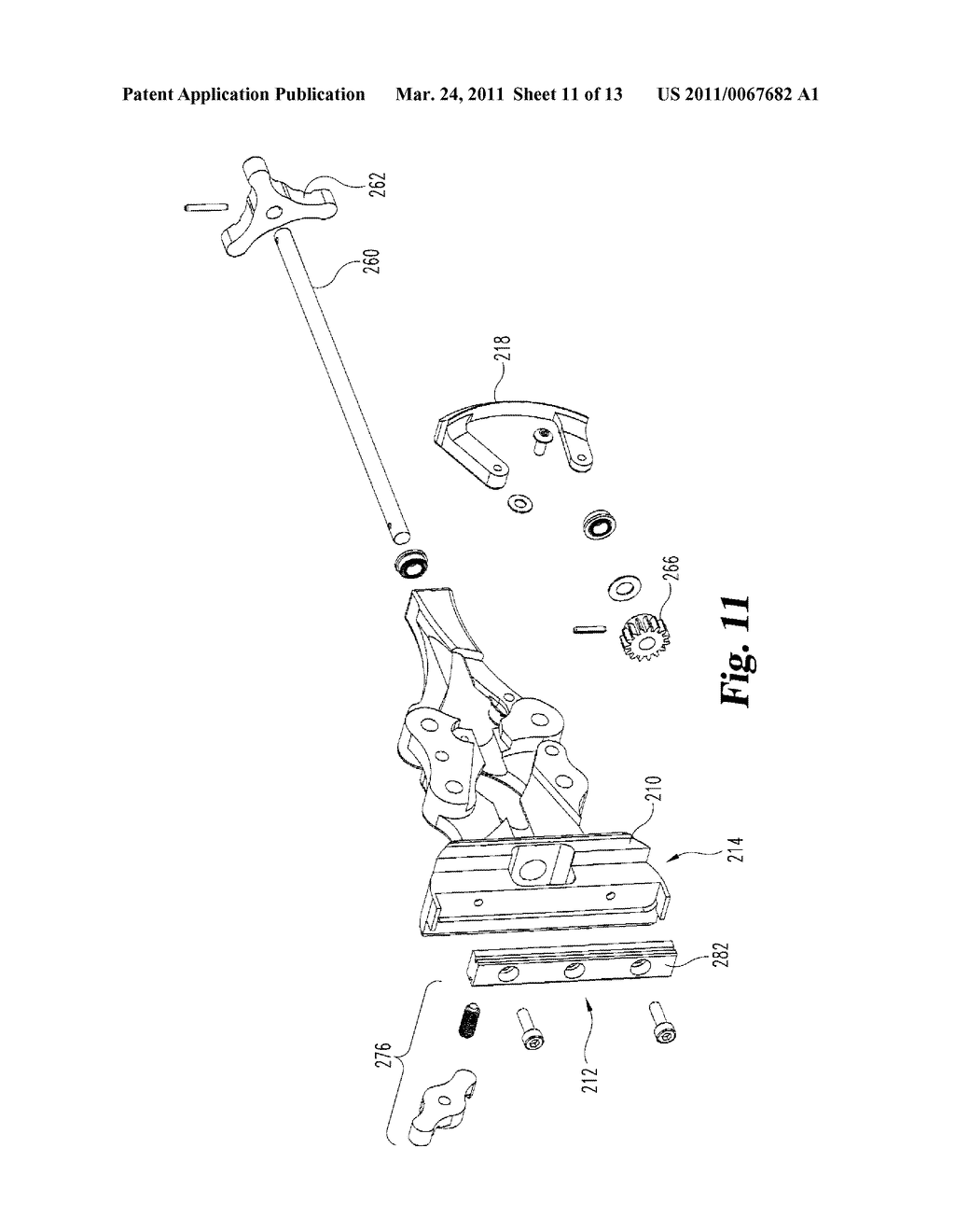 ARCHERY BOW ACCESSORIES WITH A LINEAR SLIDE - diagram, schematic, and image 12