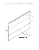 Roman Shade Window Curtain Having A Special Head Rail For Using A Roller Shade As Its Release/Retraction Control diagram and image