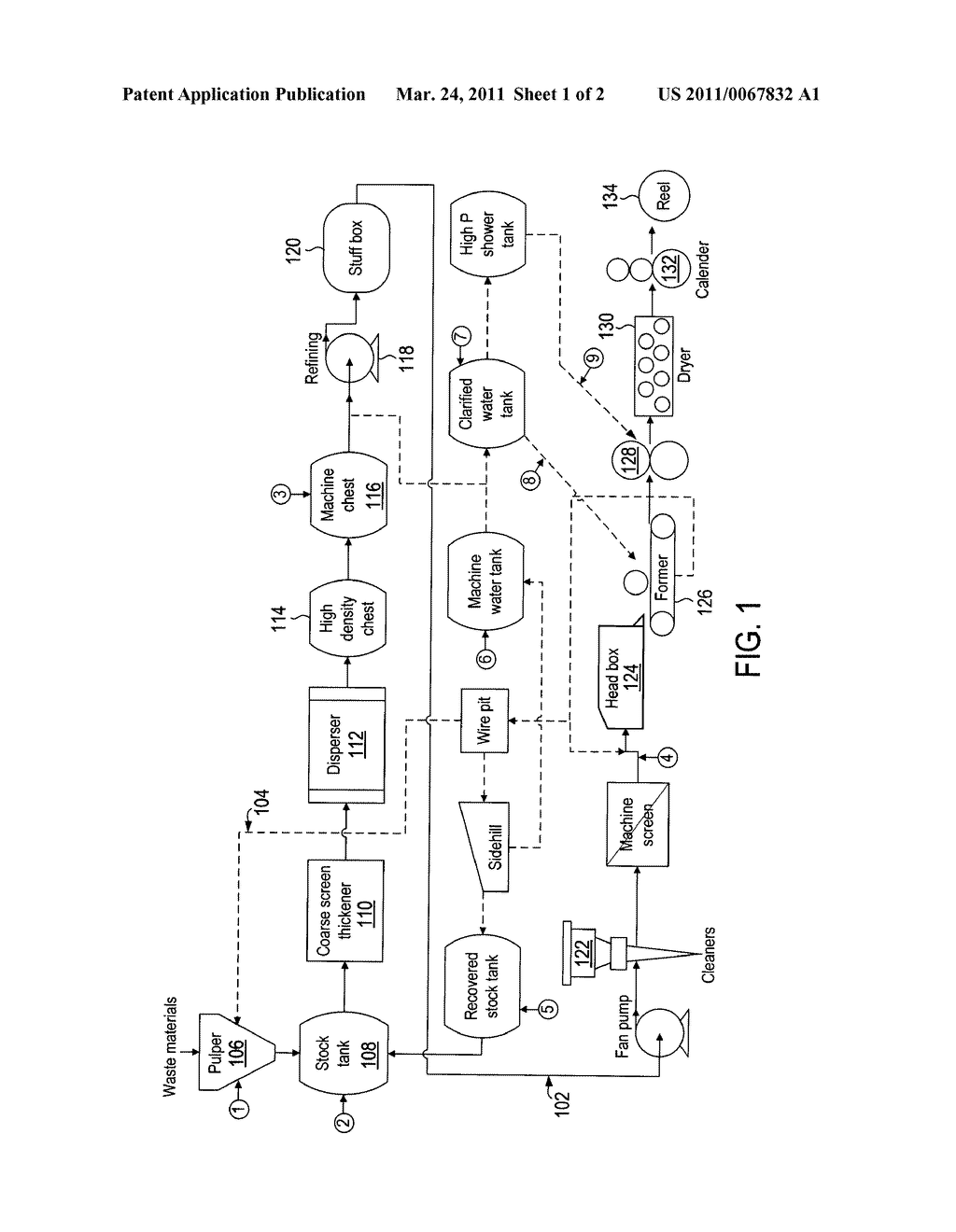 Paperboard Containing Recycled Fibers and Method of Making the Same - diagram, schematic, and image 02