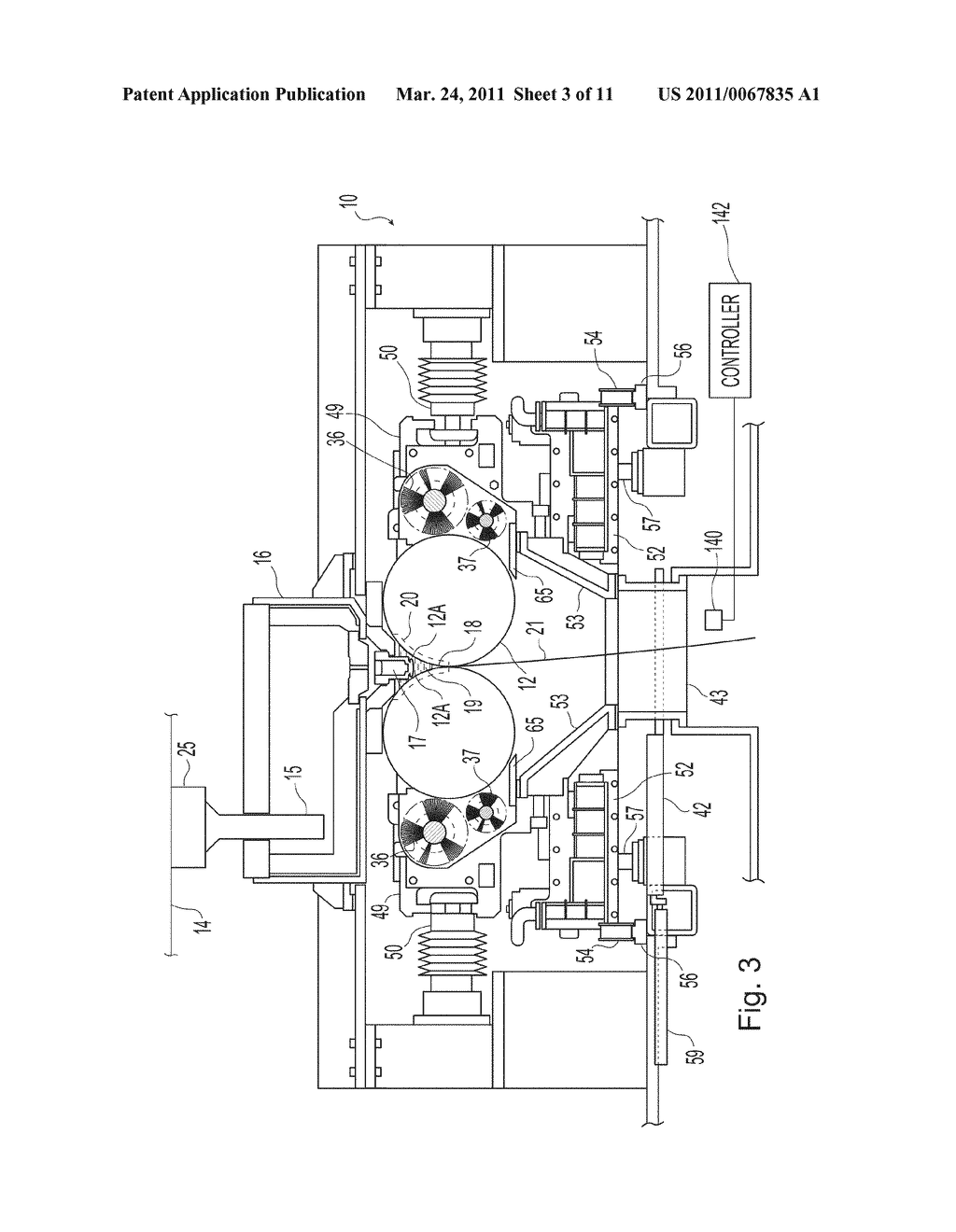 METHOD AND APPARATUS FOR CONTROLLING STRIP TEMPERATURE REBOUND IN CAST STRIP - diagram, schematic, and image 04