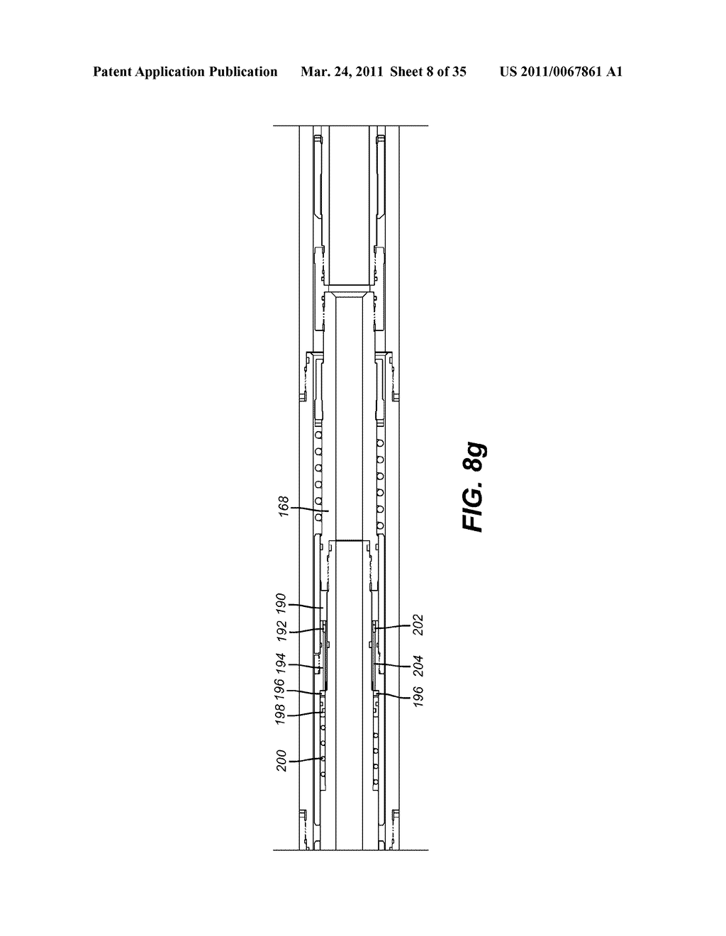 Fracturing and Gravel Packing Tool with Shifting Ability between Squeeze and Circulate while Supporting an Inner String Assembly in a Single Position - diagram, schematic, and image 09