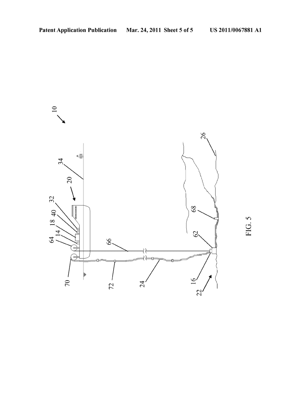 SYSTEM AND METHOD FOR DELIVERING MATERIAL TO A SUBSEA WELL - diagram, schematic, and image 06