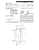 SYSTEM FOR ADJUSTABLY MOUNTING AN ELECTRICAL DEVICE diagram and image