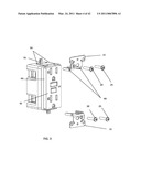 SYSTEM FOR ADJUSTABLY MOUNTING AN ELECTRICAL DEVICE diagram and image