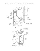 SYSTEM FOR ADJUSTABLY MOUNTING AN ELECTRICAL DEVICE diagram and image