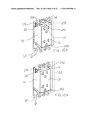 SYSTEM FOR ADJUSTABLY MOUNTING AN ELECTRICAL DEVICE diagram and image