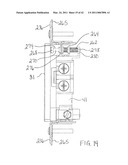 SYSTEM FOR ADJUSTABLY MOUNTING AN ELECTRICAL DEVICE diagram and image