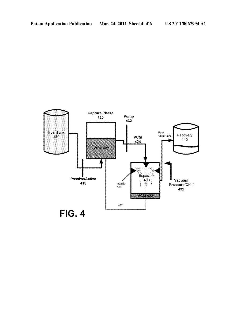 SYSTEM AND METHOD FOR REMOVING VOLATILE VAPORS FROM CONTAINERS - diagram, schematic, and image 05