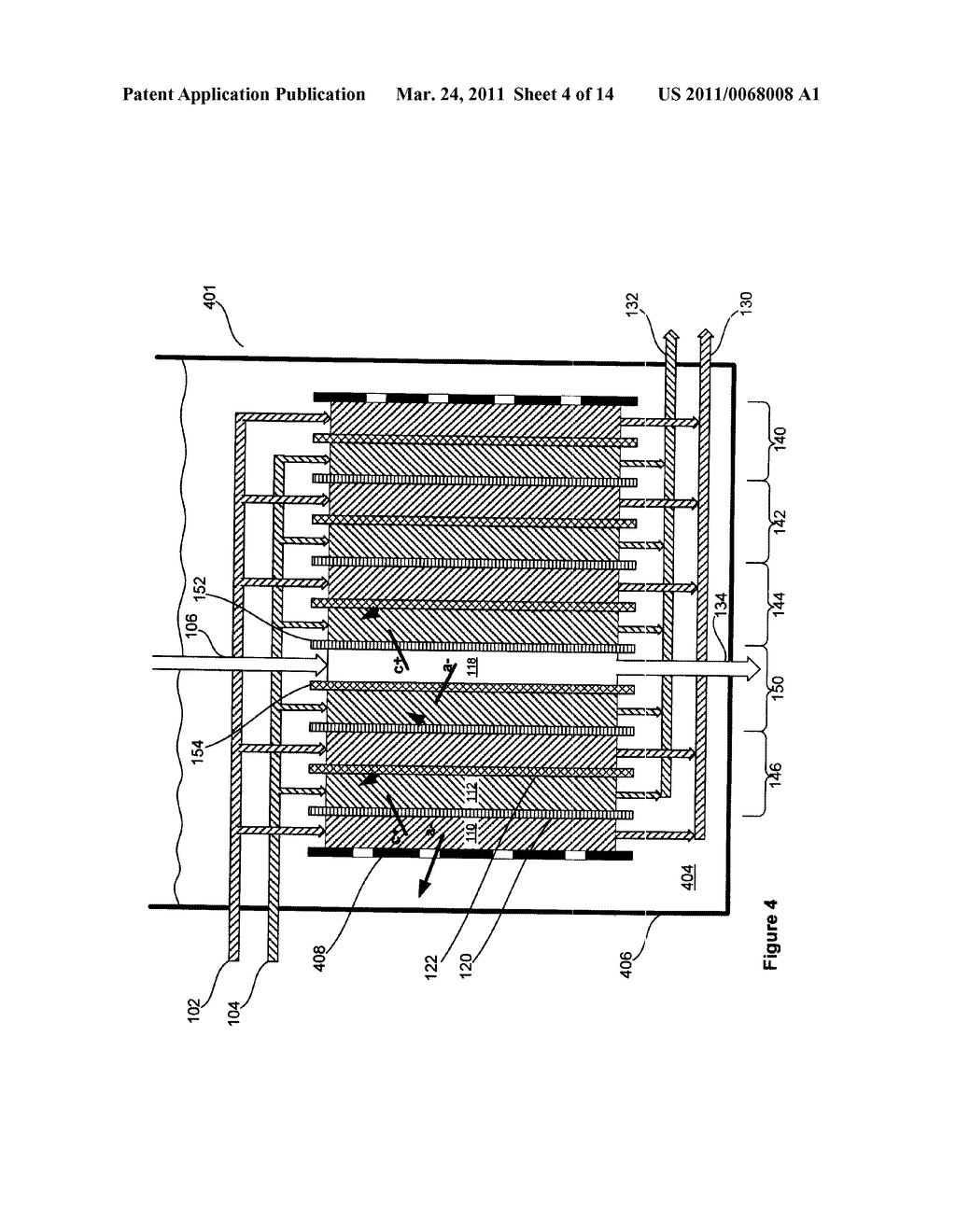 Method, Apparatus And Plant For Desalinating Saltwater Using Concentration Difference Energy - diagram, schematic, and image 05