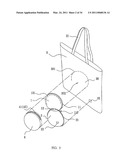 COVER-TYPE CONTAINING STRUCTURE FOR FLEXIBLE ENCLOSURES diagram and image